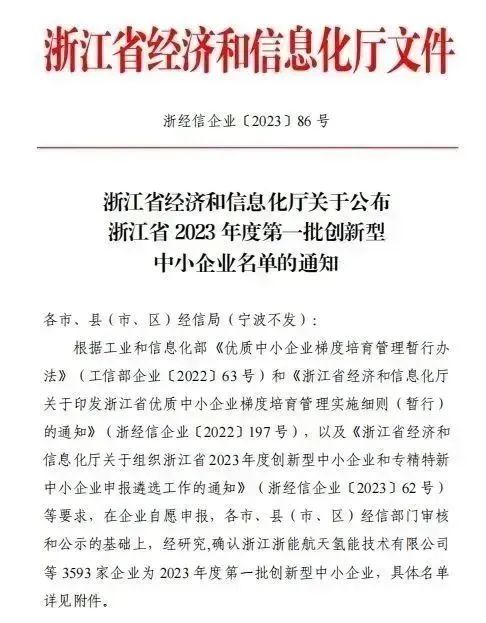 奋斗不息 创新不止|金鹭装饰、同花顺官网双双荣获“2023年度创新型中小企业”称号